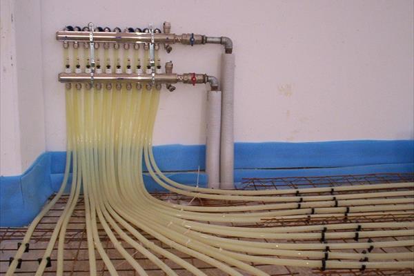 collettore riscaldamento pavimento
